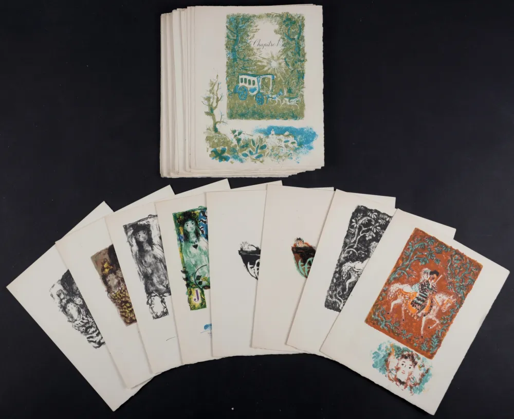 石版画 Clavé - Carmen, 1946 - Suite of 80+ lithographs