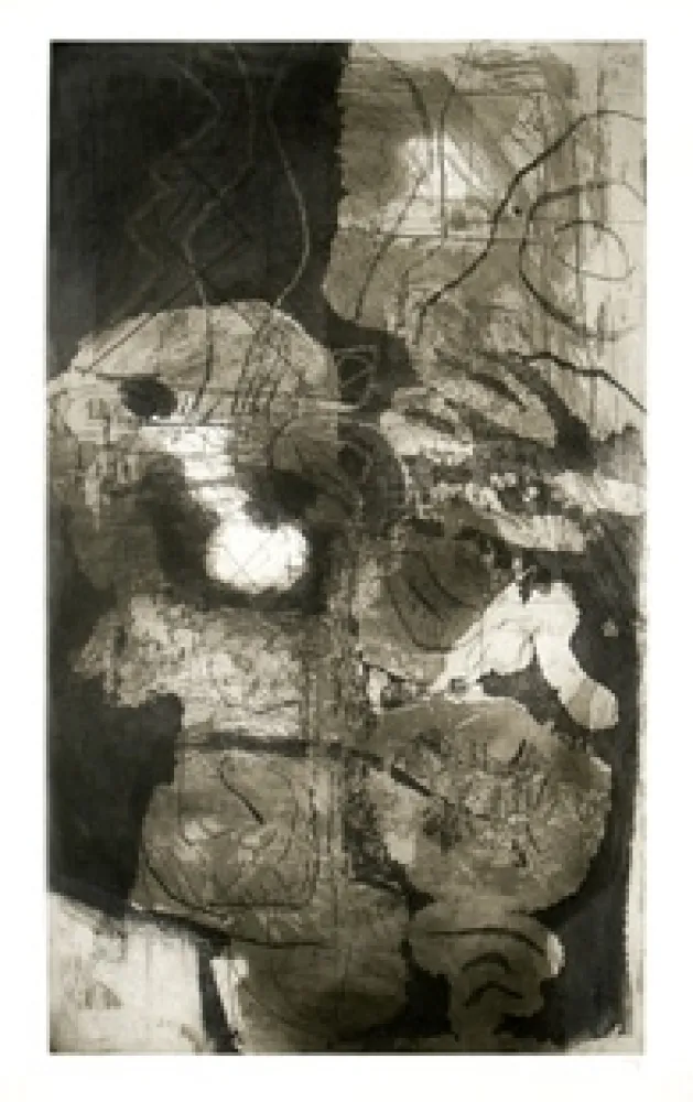 版画 Clavé - Composition