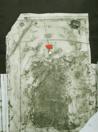 金刚砂版画 Clavé - Composition 4