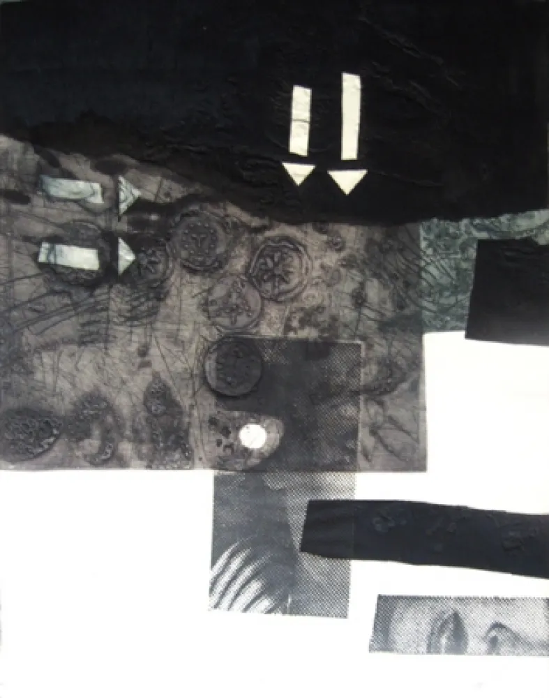 版画 Clavé - Composition