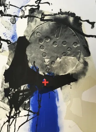 石版画 Clavé - Composition