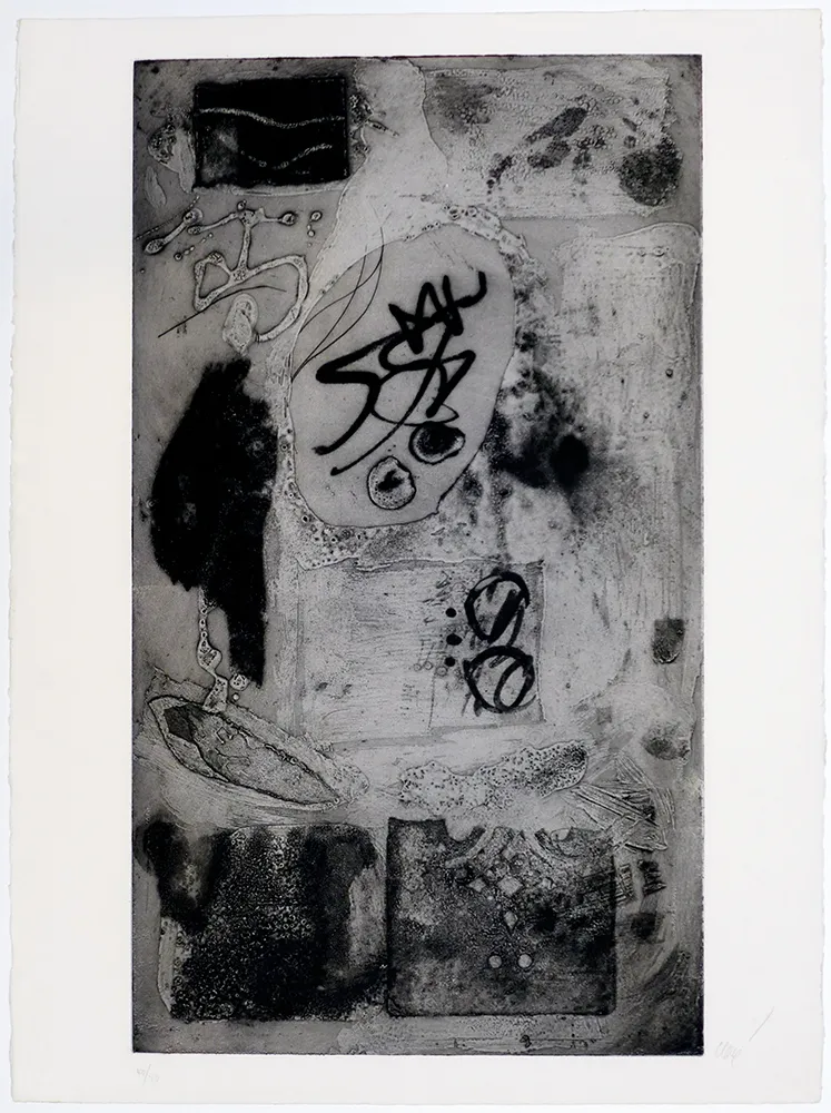 金刚砂版画 Clavé - Essai