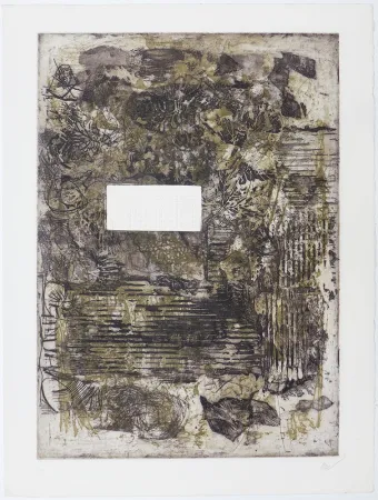 版画 Clavé - Feuilles