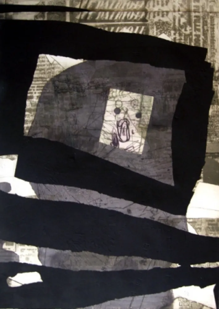 版画 Clavé - Monsieur Rousseau