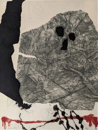 版画 Clavé - Sans titre 