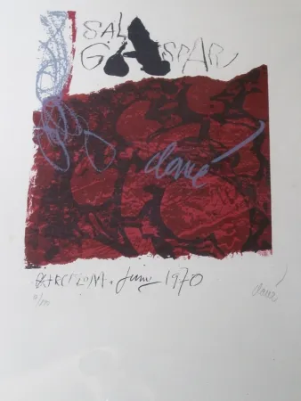 石版画 Clavé - S/T