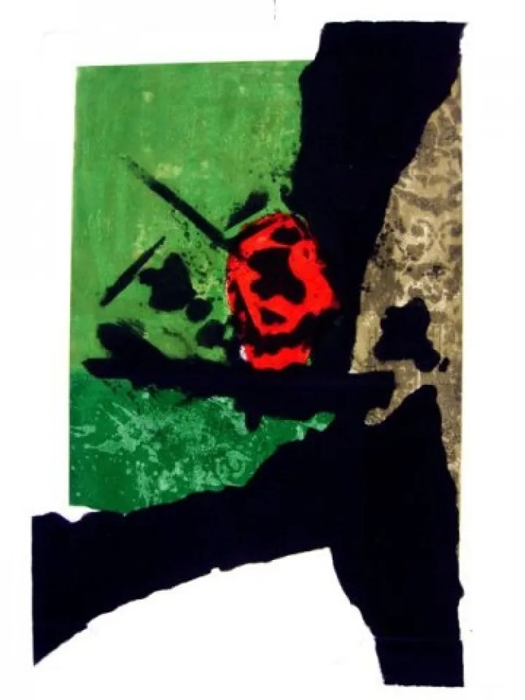 金刚砂版画 Clavé - Treflers noirs