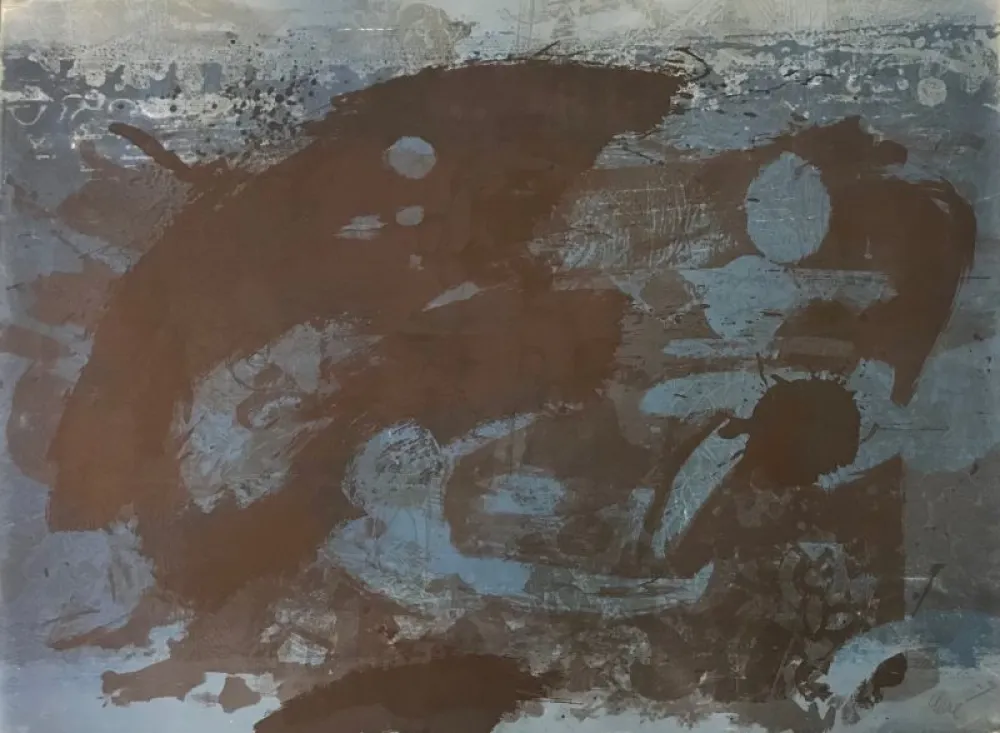 石版画 Clavé - Trobadors 