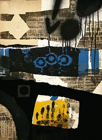 石版画 Clavé - Untitled