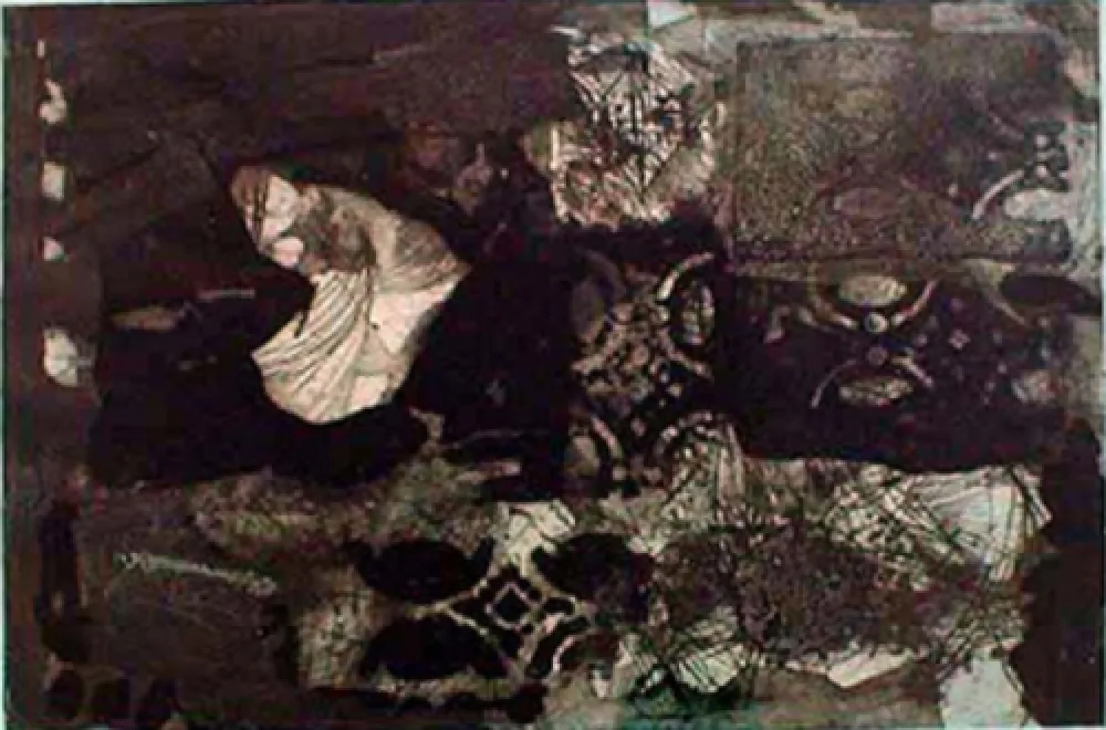 版画 Clavé - Untitled