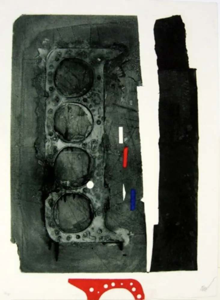 版画 Clavé - Untitled