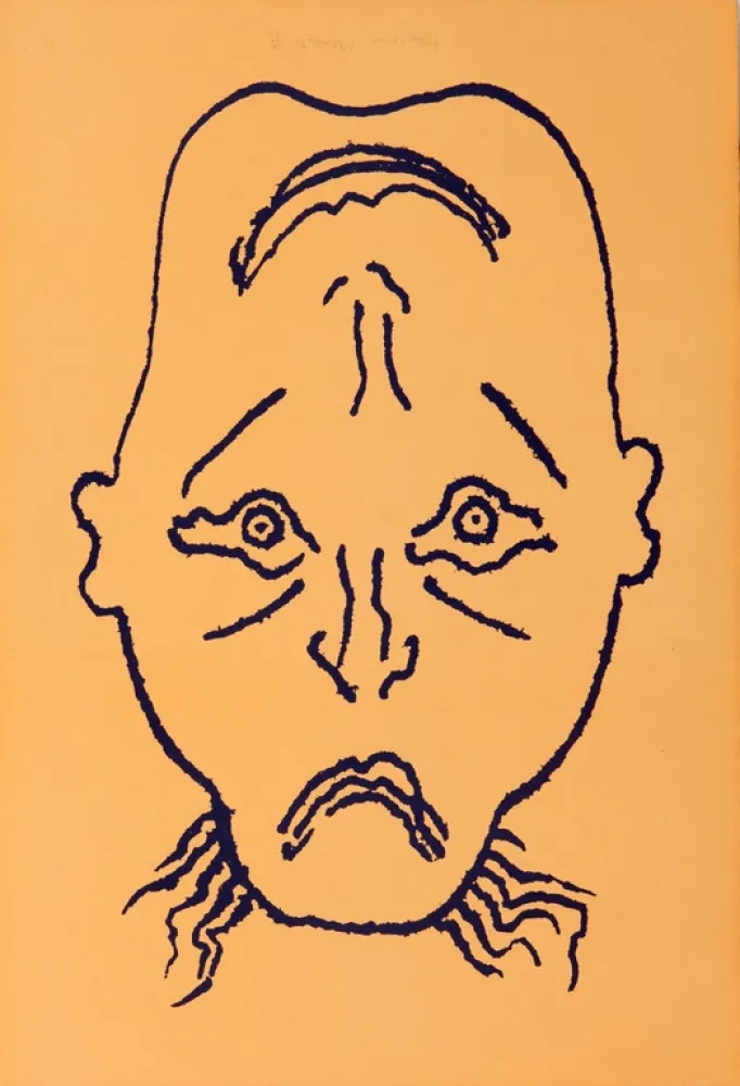 石版画 Clemente - Senza titolo