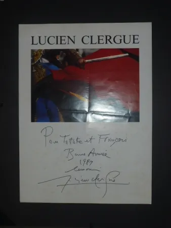 海报 Clergue - Corrida