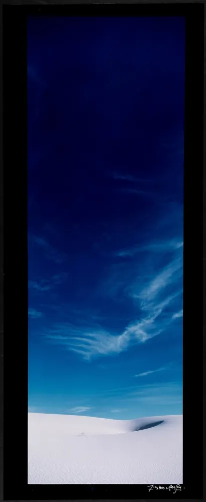 摄影 Clergue - Desert of White Sands II