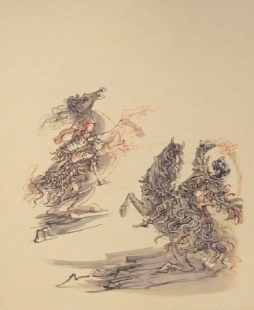 插图书 Clerici - Orlando furioso