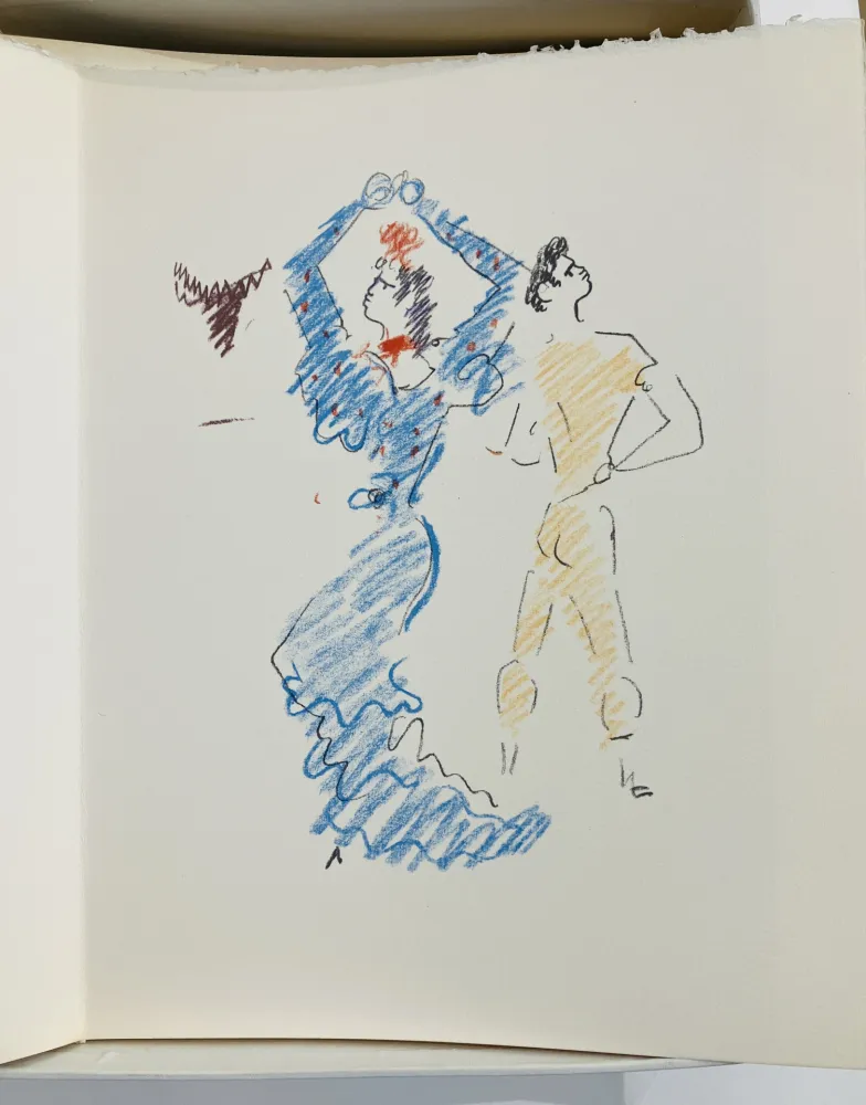 插图书 Cocteau - Gitans et Corridas.
