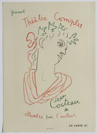 石版画 Cocteau - Grasset Theatre Complet