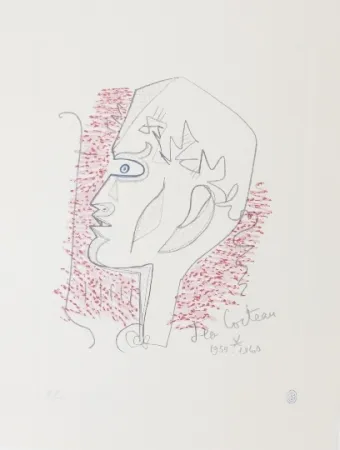 石版画 Cocteau - Hommage Jean Cocteau 17