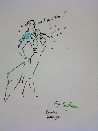 石版画 Cocteau - Le Torero