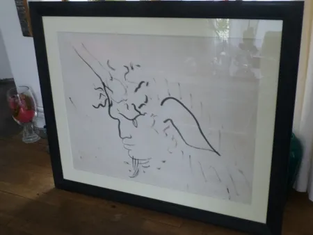 无技术 Cocteau - Tête de licorne ,1947