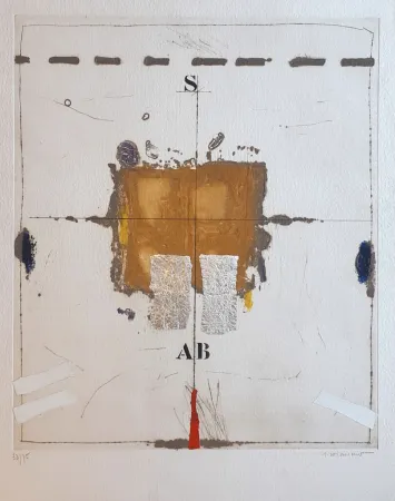 金刚砂版画 Coignard - Blocage Mineral