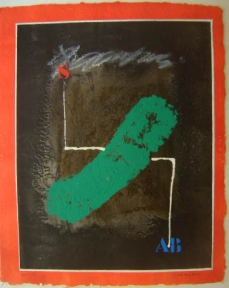 金刚砂版画 Coignard - Diagonale Verte