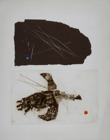 版画 Coignard - Envol #3, 1973