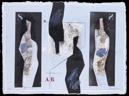 金刚砂版画 Coignard - Inversé en AB