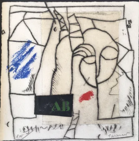 版画 Coignard - Itinéraire II 