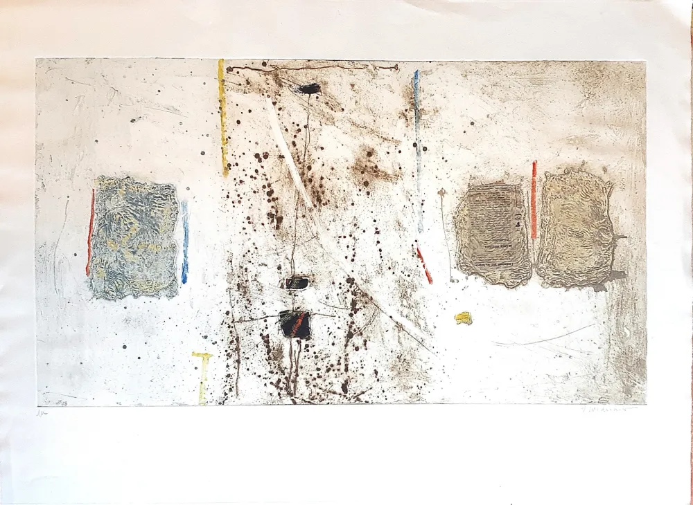 金刚砂版画 Coignard - Matinée vigile