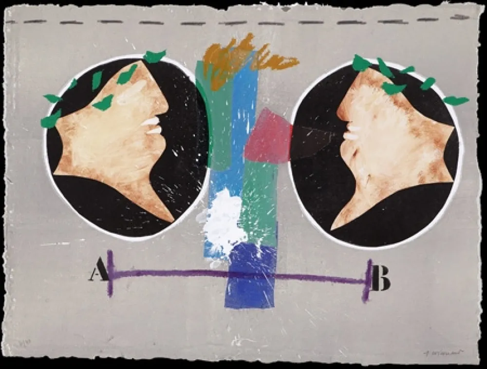 金刚砂版画 Coignard - Miroir