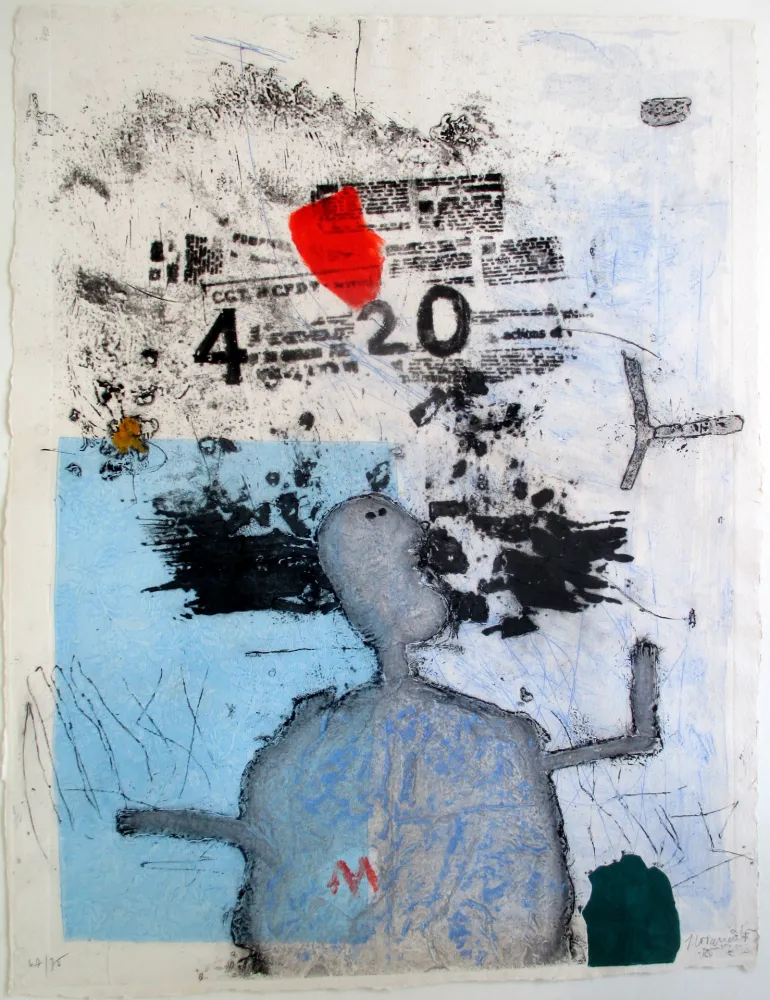 金刚砂版画 Coignard - No title