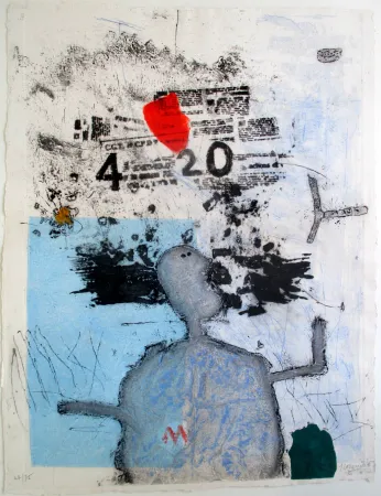 金刚砂版画 Coignard - No title