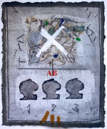 金刚砂版画 Coignard - Trois Visages