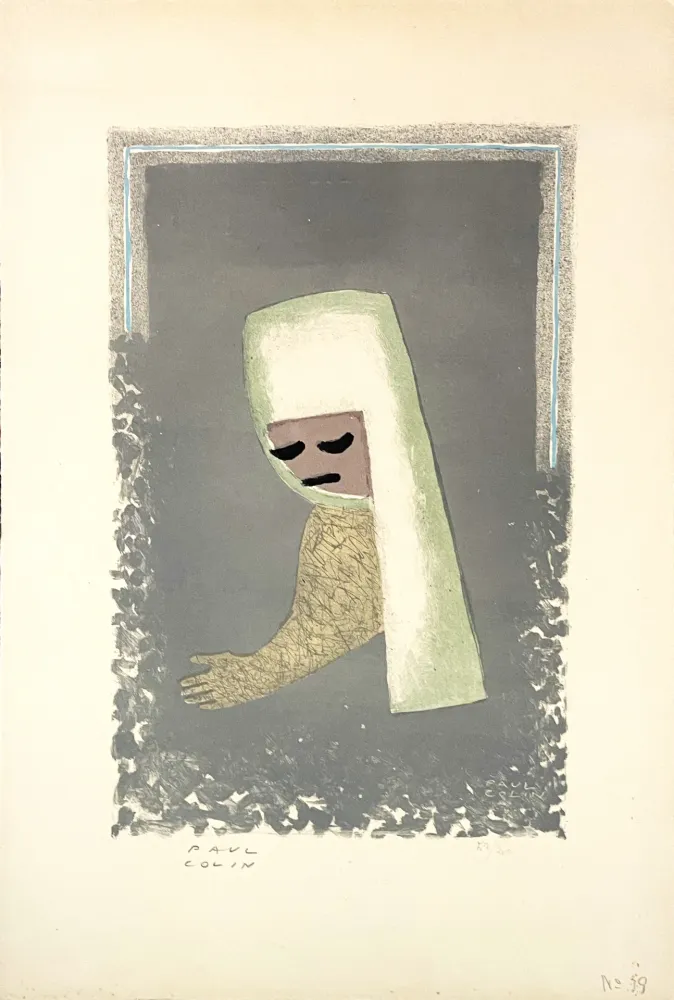 石版画 Colin - La Charité