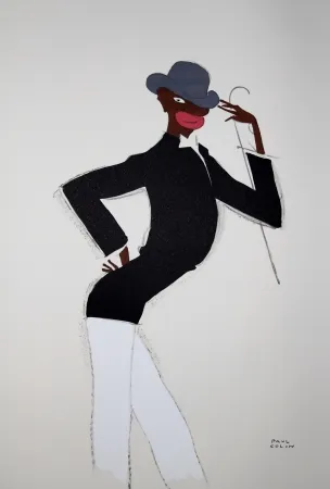 石版画 Colin - LE TUMULTE NOIR / BLACK THUNDER - 1927