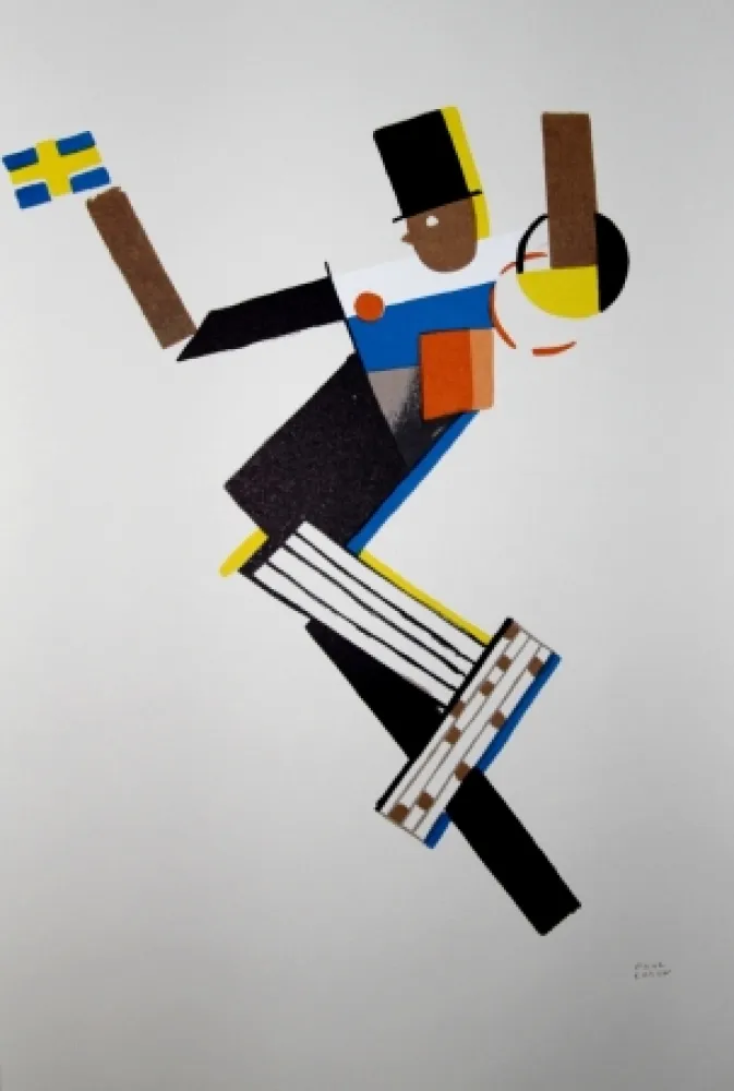 石版画 Colin - LE TUMULTE NOIR / BLACK THUNDER - 1927