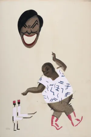 石版画 Colin - Le Tumulte Noir, C. 1927