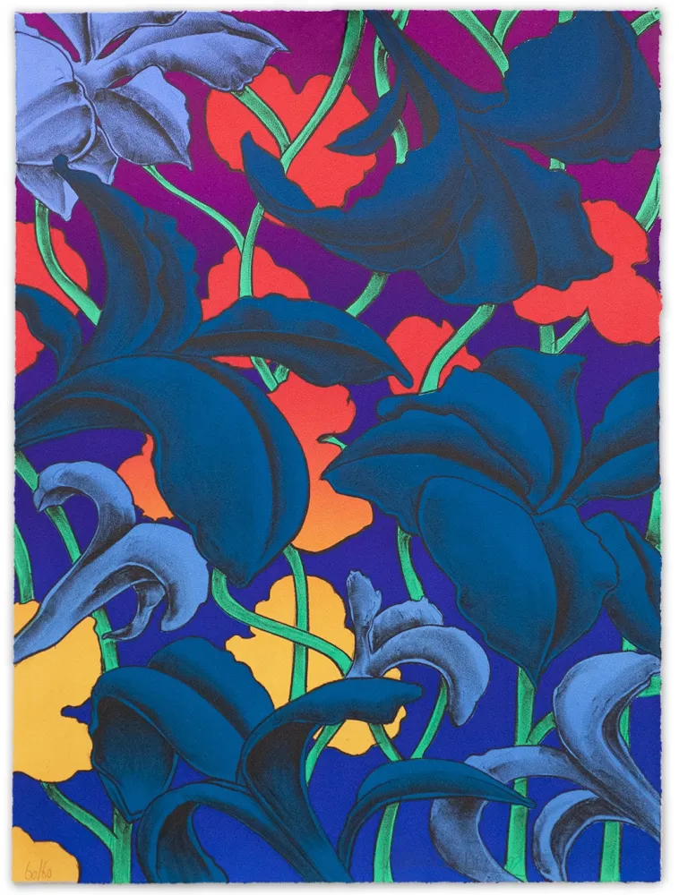 石版画 Colombier - Look Up