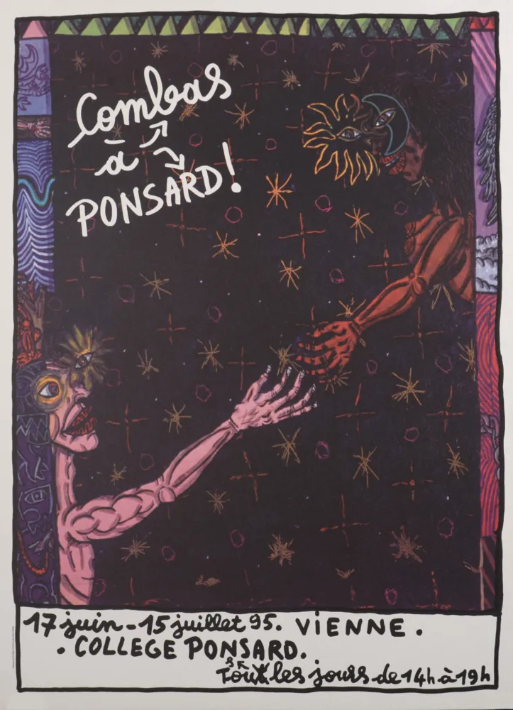石版画 Combas - Combas à Ponsard !, 1995
