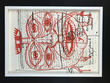 石版画 Combas - Feu №2