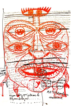 石版画 Combas - Feu №2