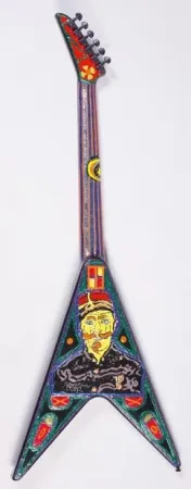 复数作品 Combas - Guitare - hommage à Van Gogh