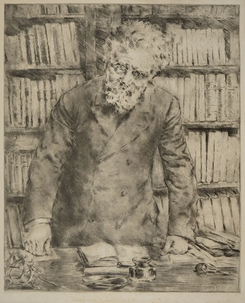 蚀刻版画 Conconi - GIOSUE' CARDUCCI