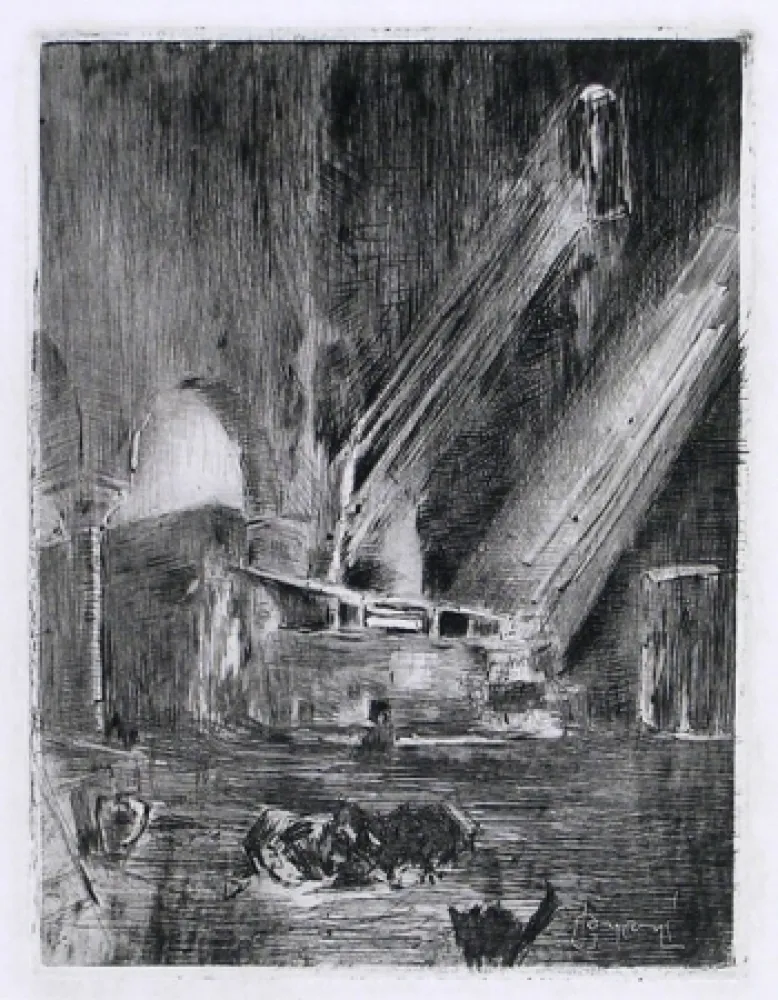 版画 Conconi - LE STREGHE (The witches) 