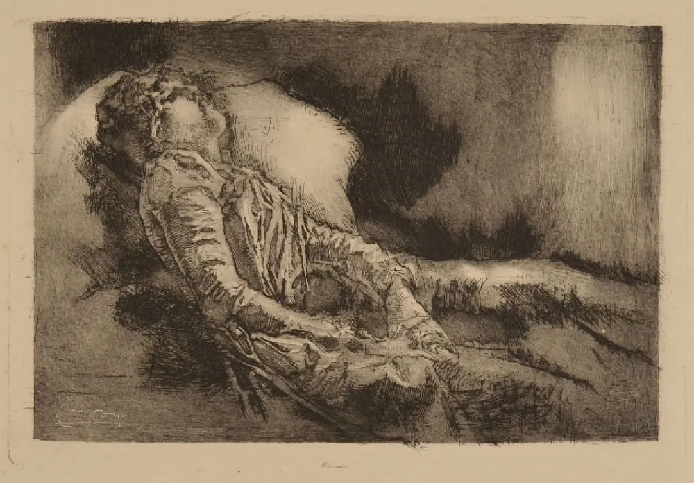 蚀刻版画 Conconi - REVERIE