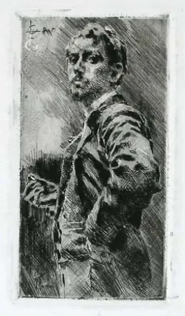 版画 Conconi - RITRATTO DI LUIGI ARRIGONI (Portrait of Luigi Arrigoni) 
