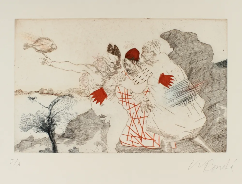 版画 Condé - Fiesta catalana