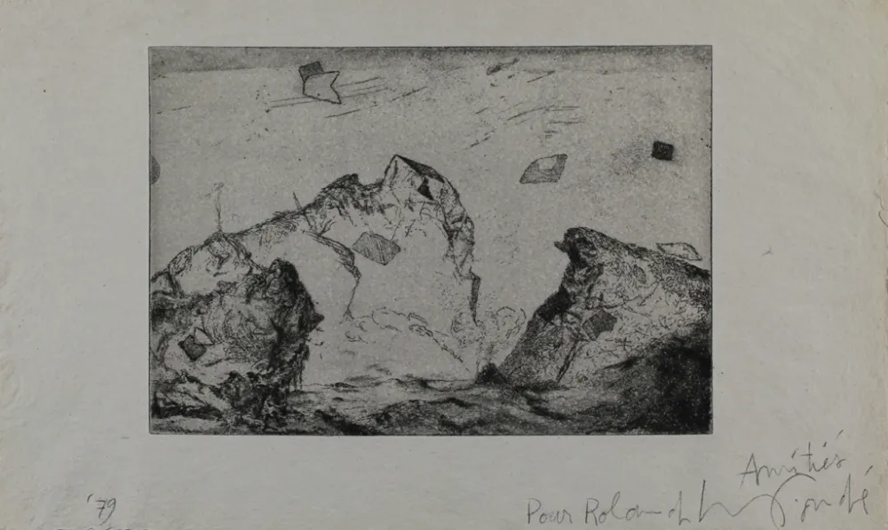 版画 Condé - Für Seghers