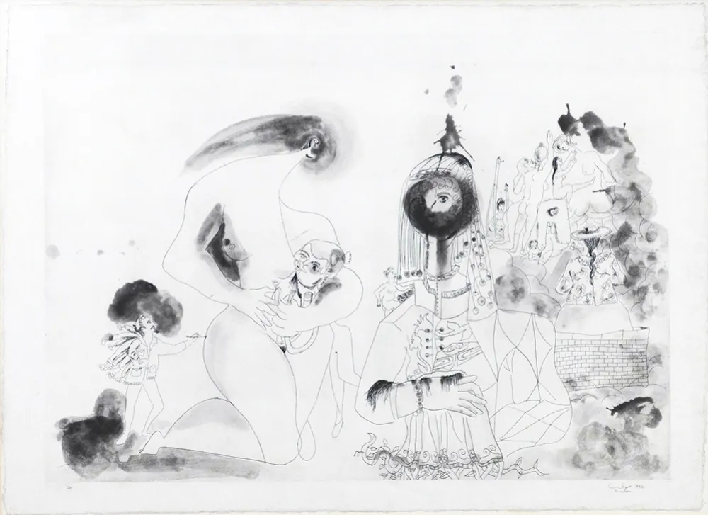 蚀刻版画 Condo - More sketches of Spain- For Miles Davis